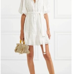 Zimmermann Smocked Mini Dress